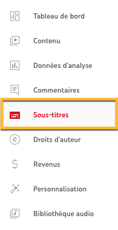 Ajouter des sous-titres à votre vidéo dans Youtube