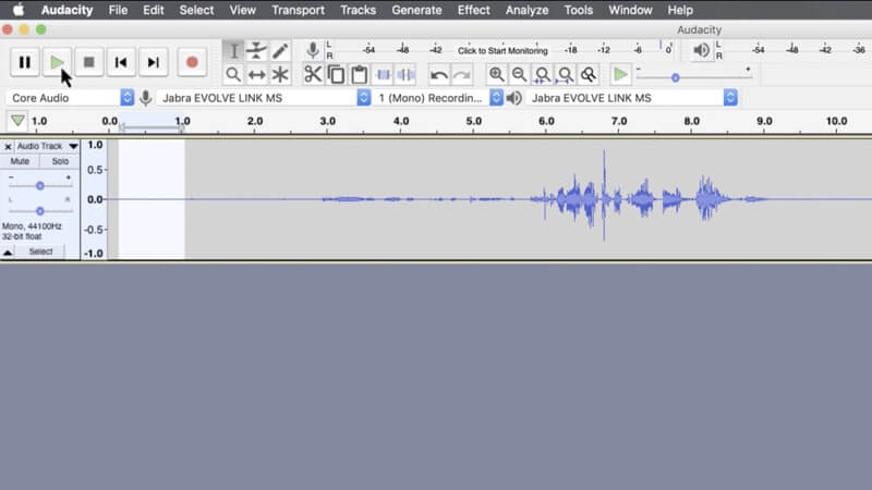 Enlever un bruit de fond avec Audacity