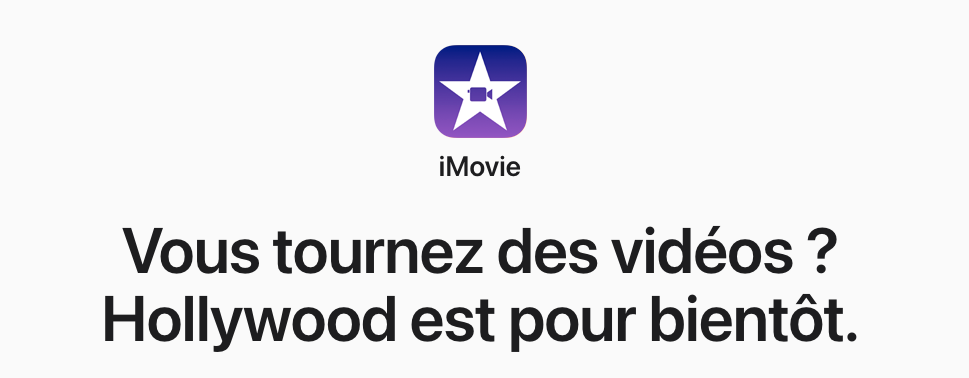 Réaliser une vidéo marketing avec iMovie