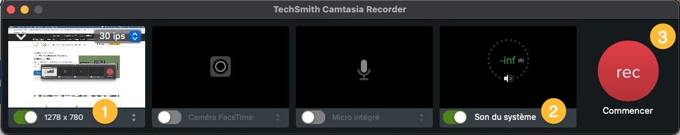Comment enregistrer un webinaire avec Camtasia