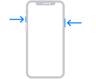 Faire une capture d'écran sur iPhone avec le bouton latéral