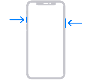 Capture d'écran sur iPhone sans Home Touch ID