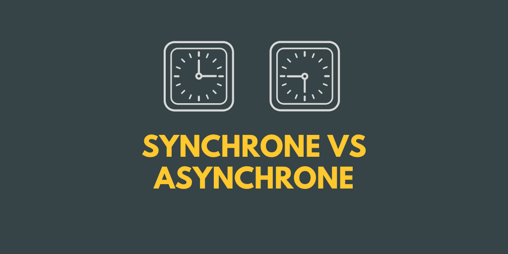 Apprentissage asynchrone vs synchrone