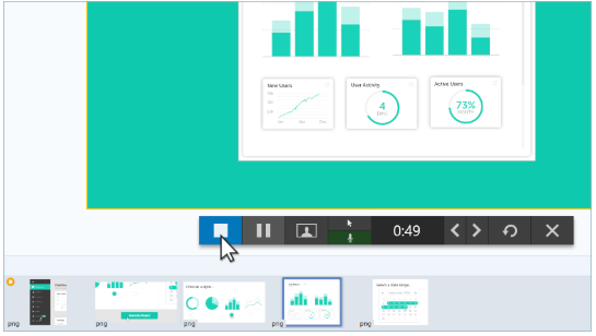 Fin d'une vidéo faites avec des photos depuis Snagit