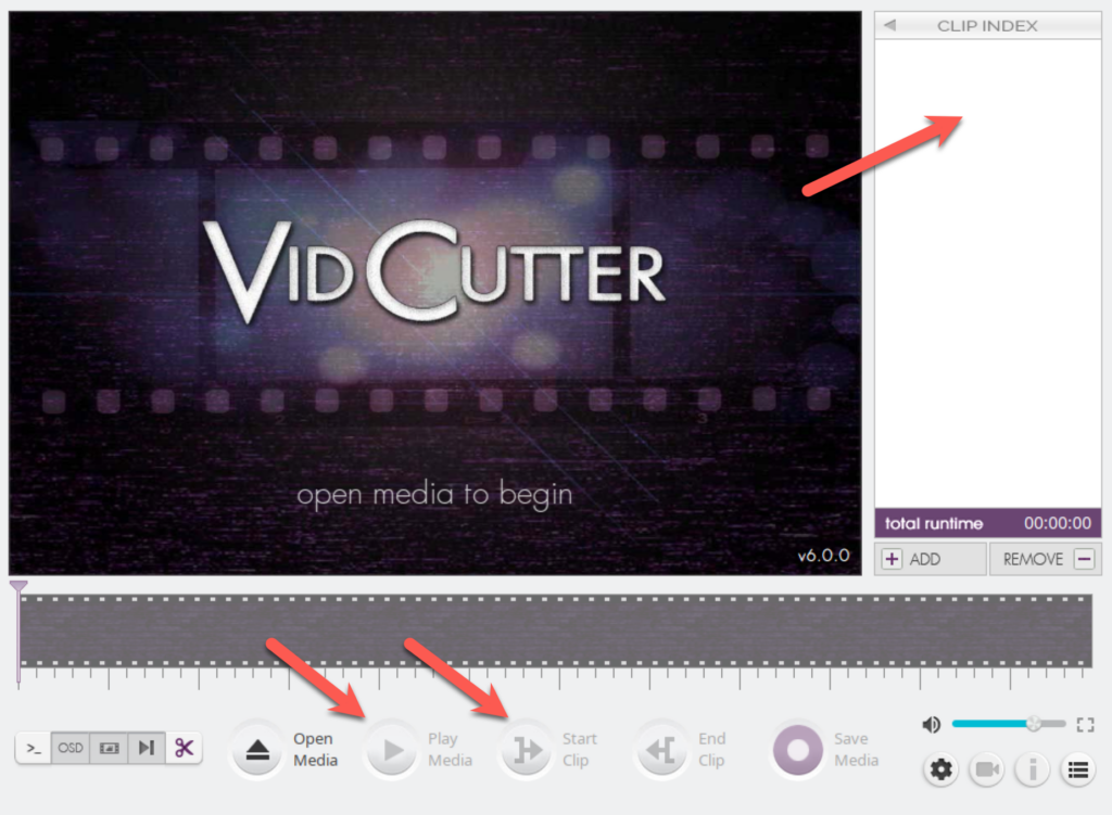 Couper une vidéo avec VidCutter