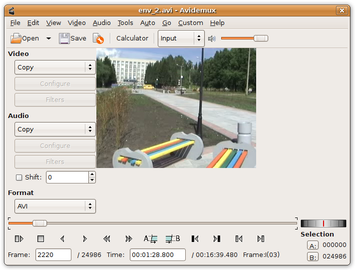 Avidemux, logiciel libre pratique de montage video
