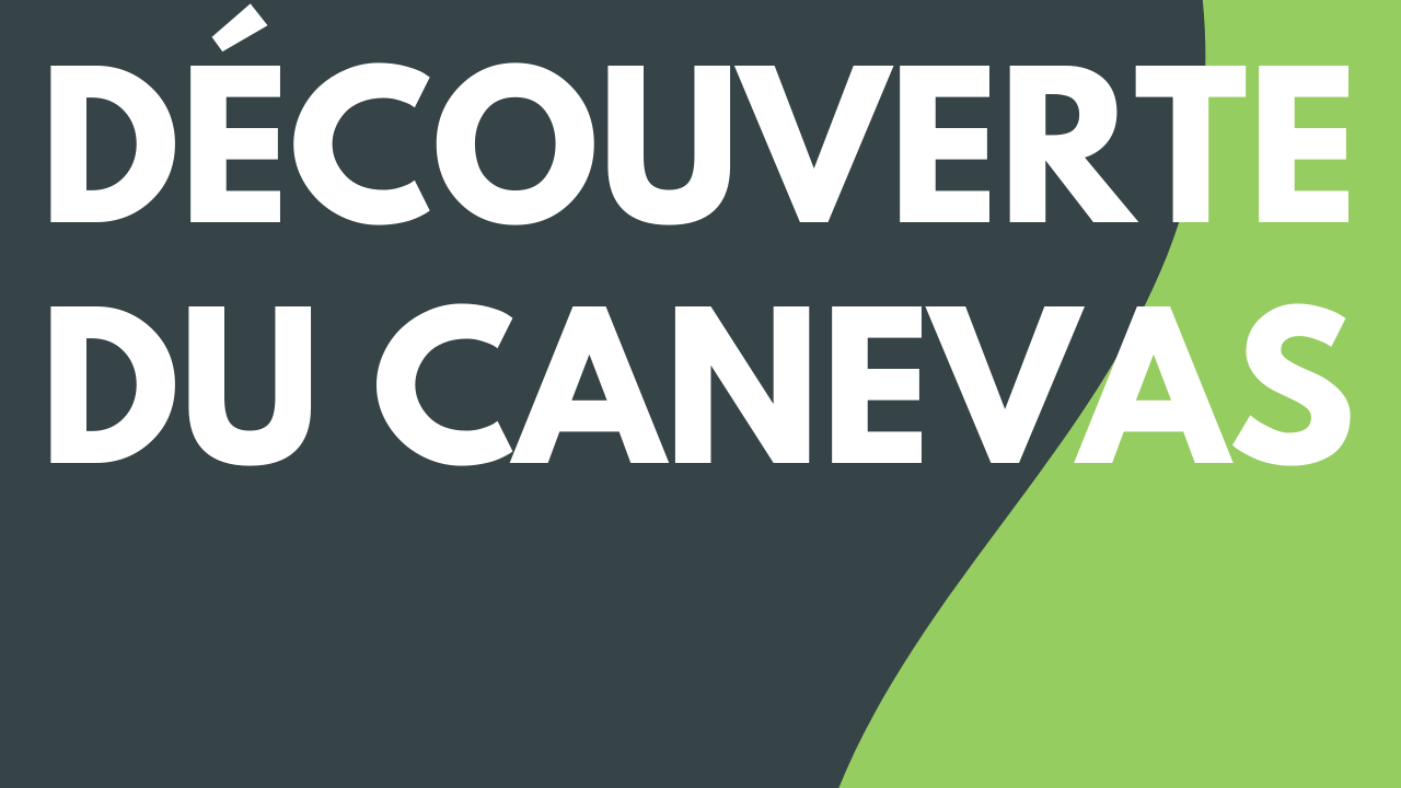 Découverte du canevas