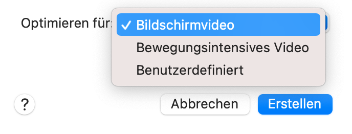 Optionen zum Optimieren eines GIFs in Snagit.