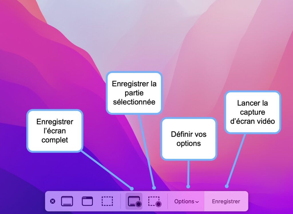 Faire une capture d'écran vidéo sur Mac