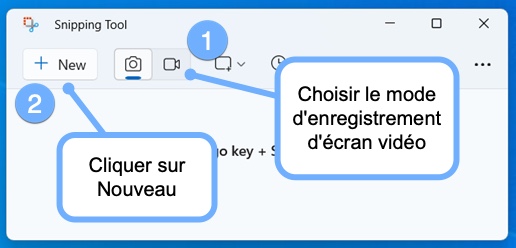 Réaliser une capture d'écran vidéo sur Windows