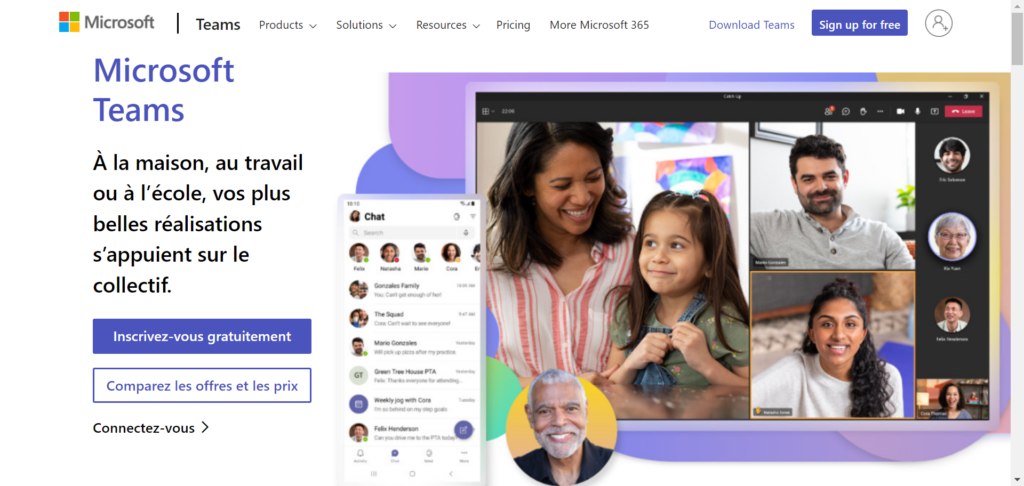 Microsoft Teams, logiciel de communication interne en entreprise.