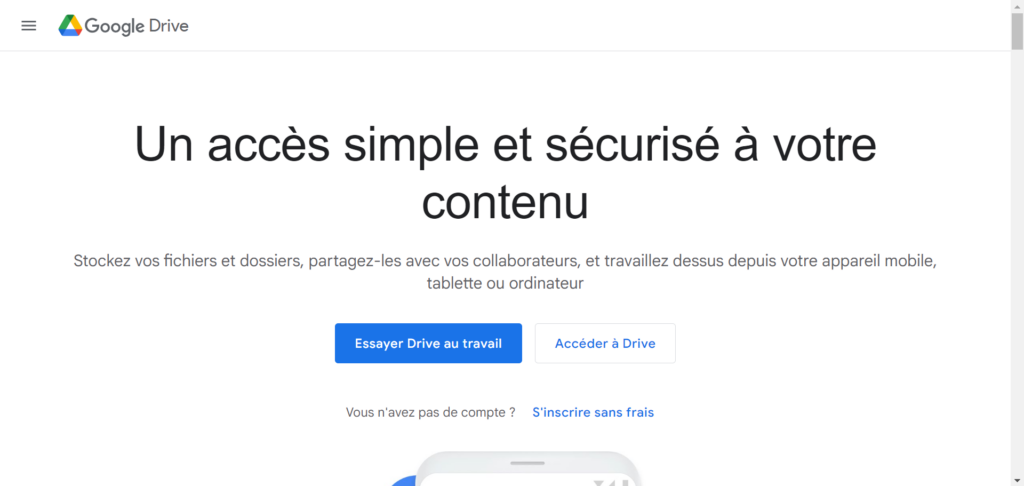 Google Drive, outil pour la documentation des processus.