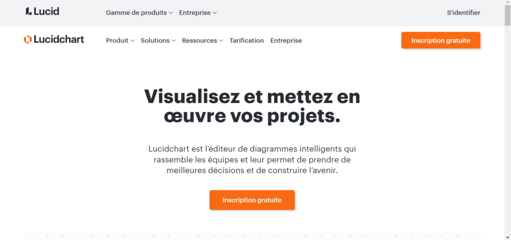 Lucidchart est un outil efficace pour créer une SOP.