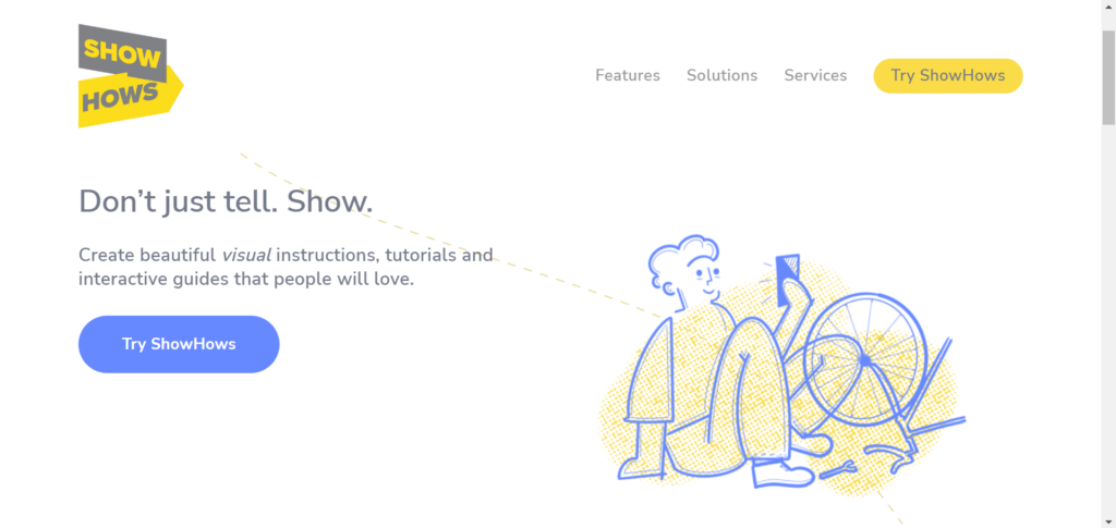 ShowHows est un logiciel permettant de créer une documentation technique interactive.