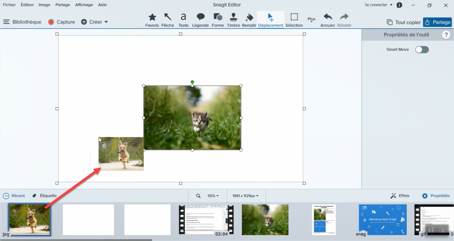 Comment fusionner deux images facilement ? | Techsmith