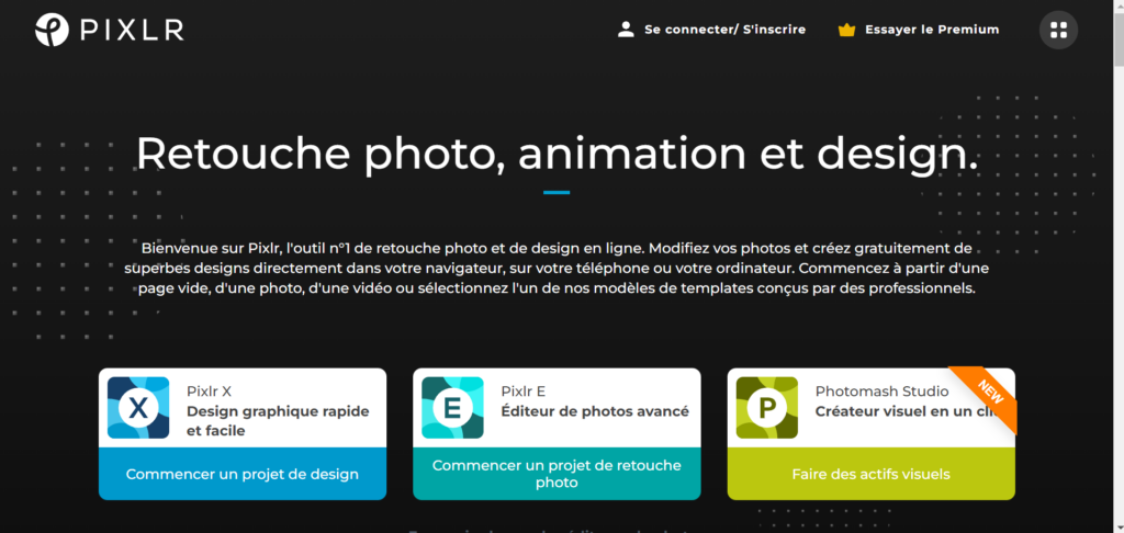 Pixlr est une application mobile permettant de combiner deux images.